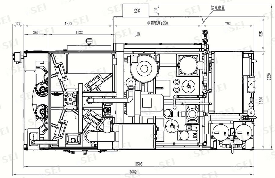 汽車零部件高壓噴淋清洗機