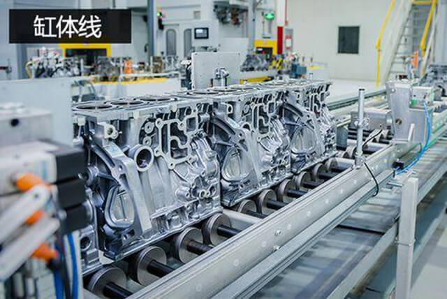 汽車發(fā)動機(jī)裝配線
